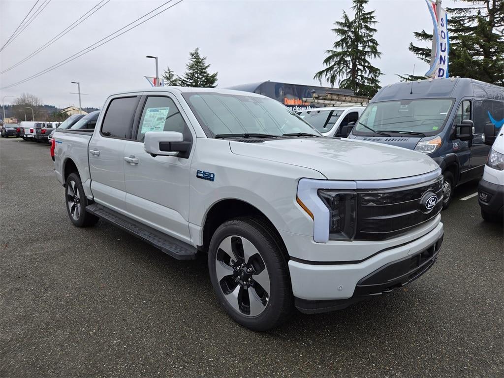 new 2024 Ford F-150 Lightning car, priced at $79,690