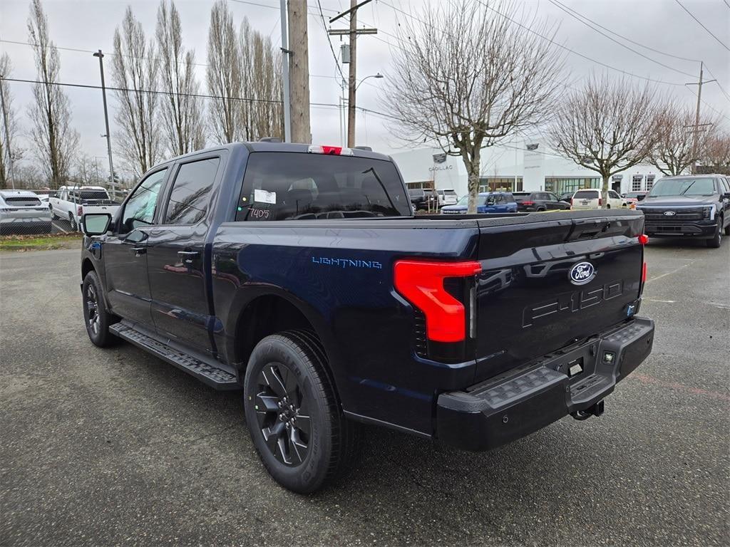new 2025 Ford F-150 Lightning car, priced at $55,695