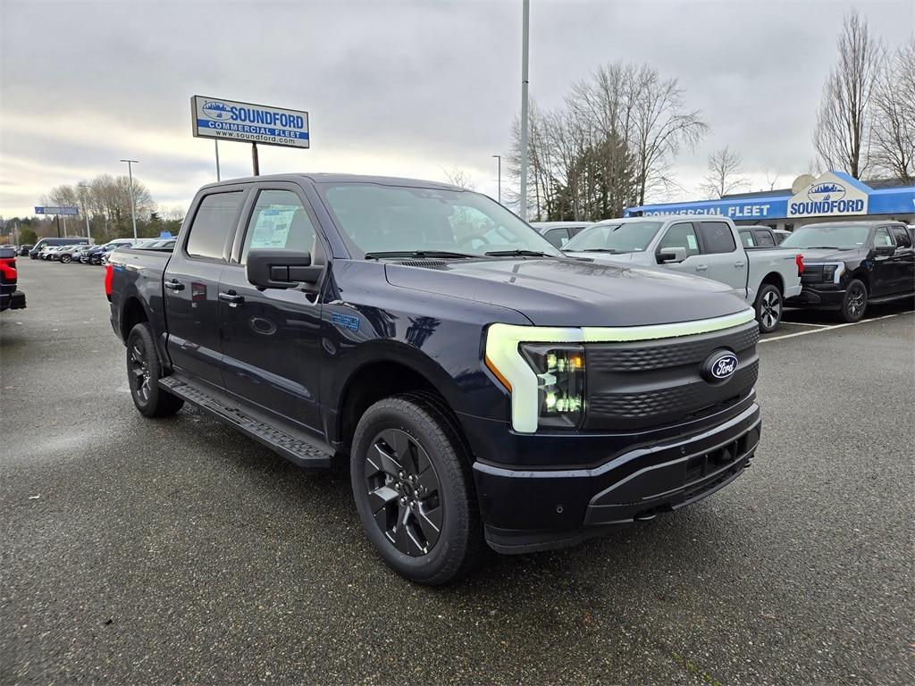 new 2024 Ford F-150 Lightning car, priced at $60,000