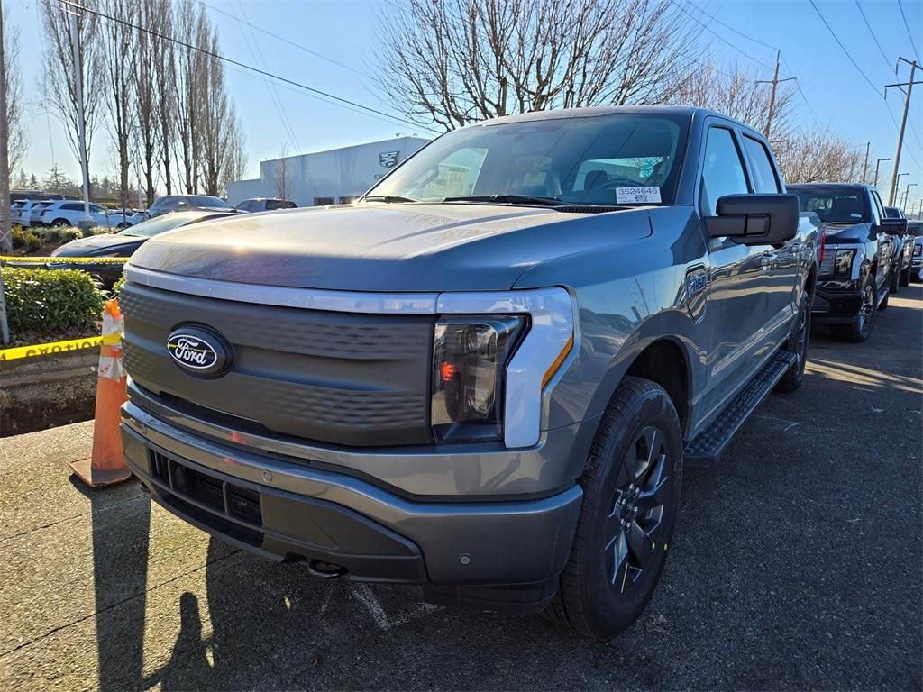 new 2024 Ford F-150 Lightning car, priced at $55,890