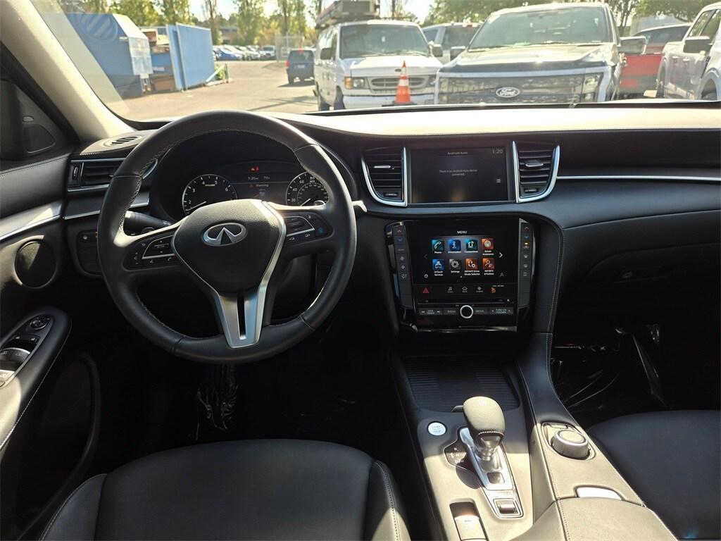 used 2022 INFINITI QX50 car, priced at $27,991