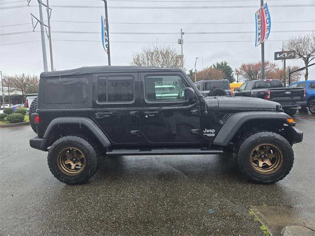 used 2021 Jeep Wrangler Unlimited car, priced at $25,991