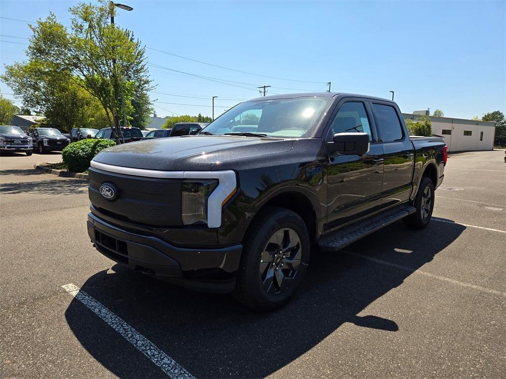 new 2025 Ford F-150 Lightning car, priced at $54,490
