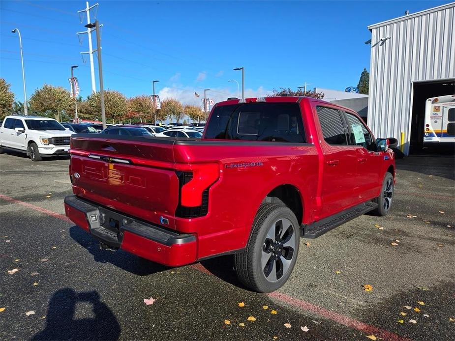 new 2024 Ford F-150 Lightning car, priced at $75,895