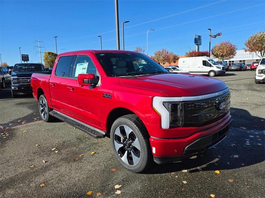 new 2024 Ford F-150 Lightning car, priced at $75,895