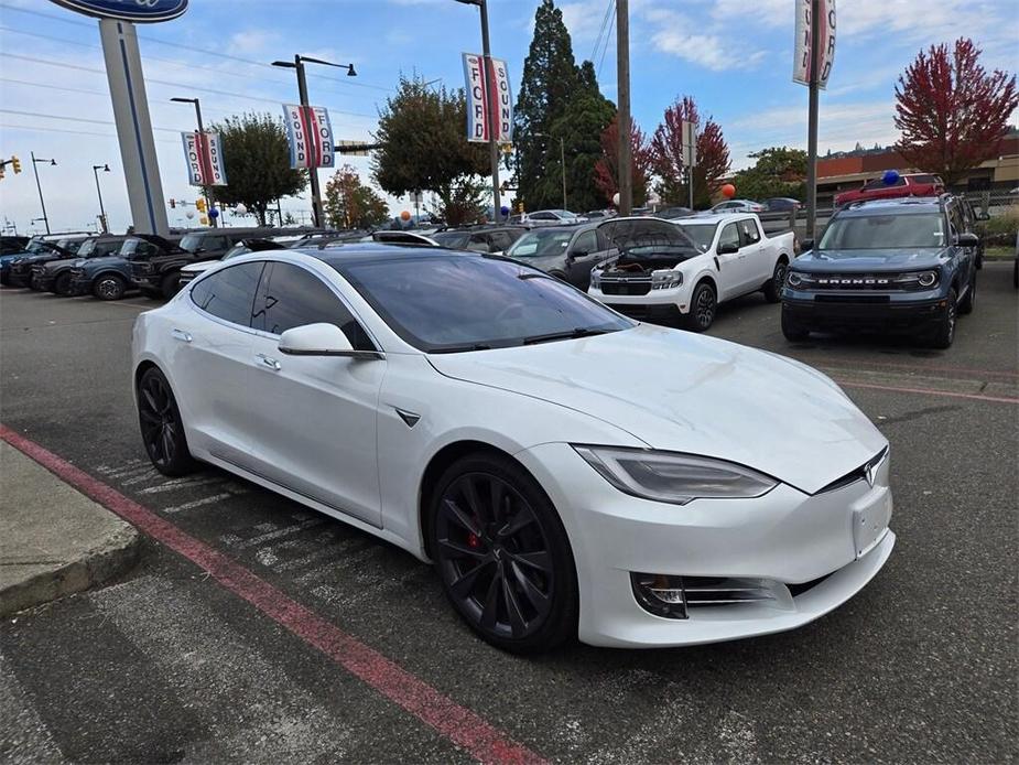 used 2021 Tesla Model S car, priced at $51,971