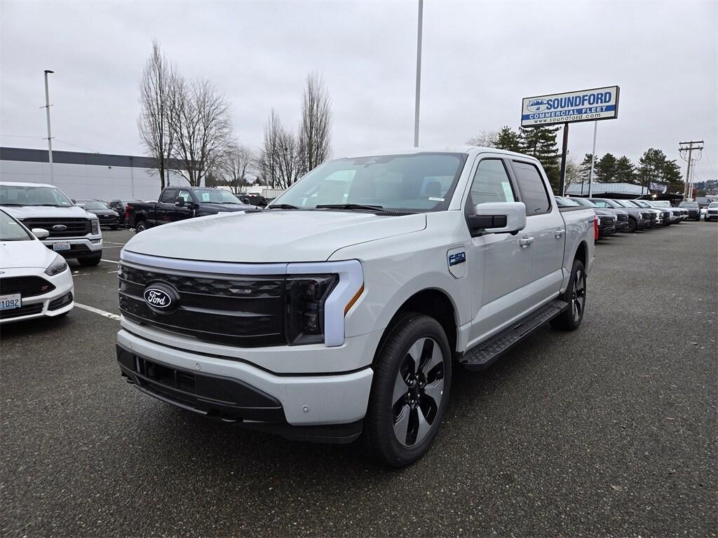 new 2024 Ford F-150 Lightning car, priced at $80,000