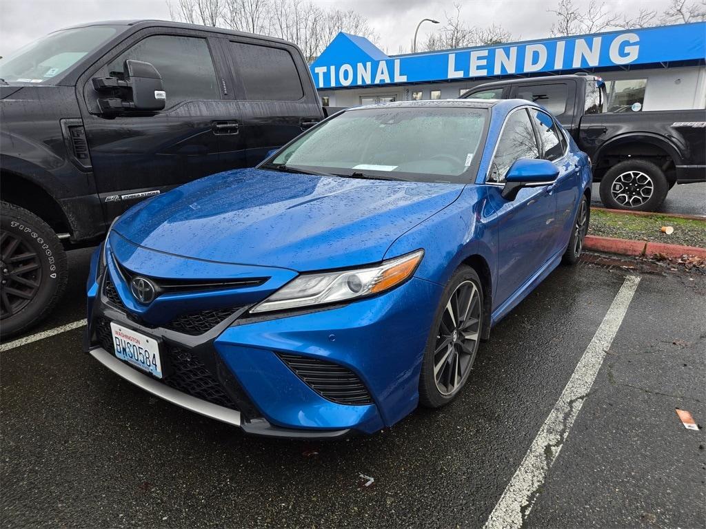 used 2018 Toyota Camry car, priced at $19,469