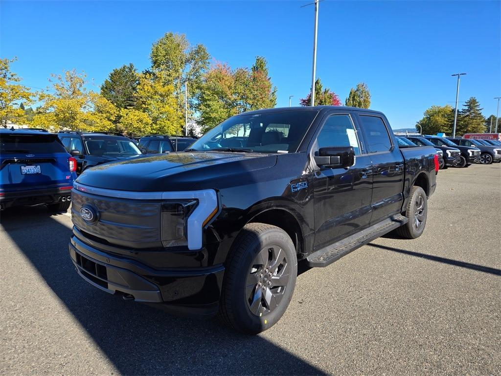 new 2025 Ford F-150 Lightning car, priced at $76,090