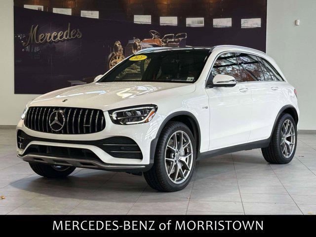 used 2021 Mercedes-Benz AMG GLC 43 car, priced at $39,998