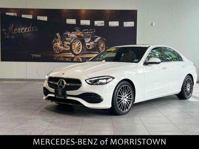 used 2025 Mercedes-Benz C-Class car, priced at $43,890