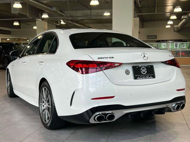 used 2024 Mercedes-Benz AMG C 43 car, priced at $59,905