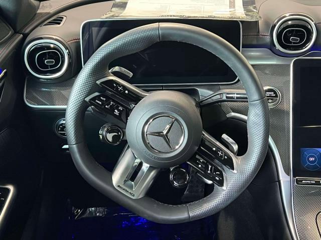 used 2024 Mercedes-Benz AMG C 43 car, priced at $59,905