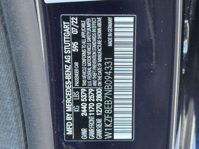 used 2022 Mercedes-Benz E-Class car, priced at $42,890