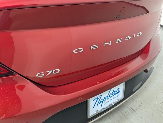 used 2023 Genesis G70 car, priced at $29,655