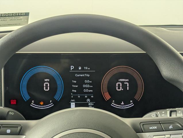 new 2025 Hyundai Tucson car, priced at $30,943