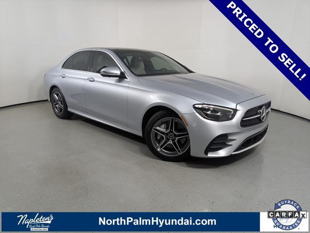 used 2021 Mercedes-Benz E-Class car, priced at $36,100