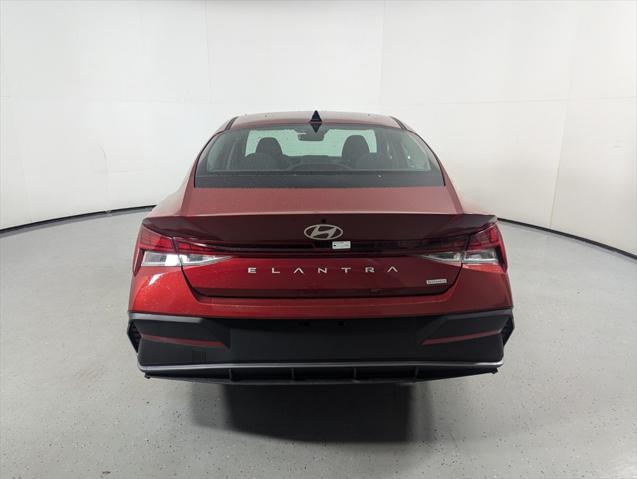 new 2024 Hyundai Elantra HEV car, priced at $26,981