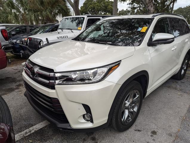 used 2017 Toyota Highlander car, priced at $25,598