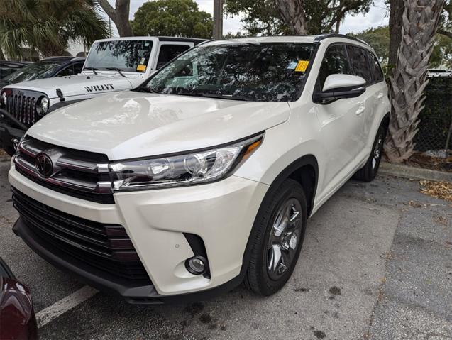 used 2017 Toyota Highlander car, priced at $25,598