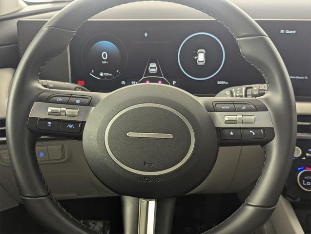 new 2025 Hyundai Tucson car, priced at $34,400