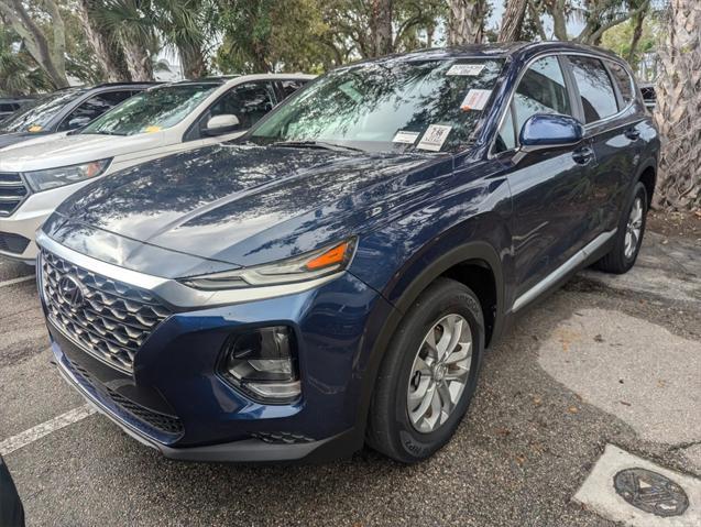 used 2019 Hyundai Santa Fe car, priced at $17,457