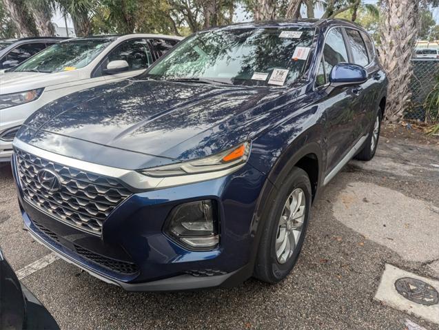 used 2019 Hyundai Santa Fe car, priced at $17,457