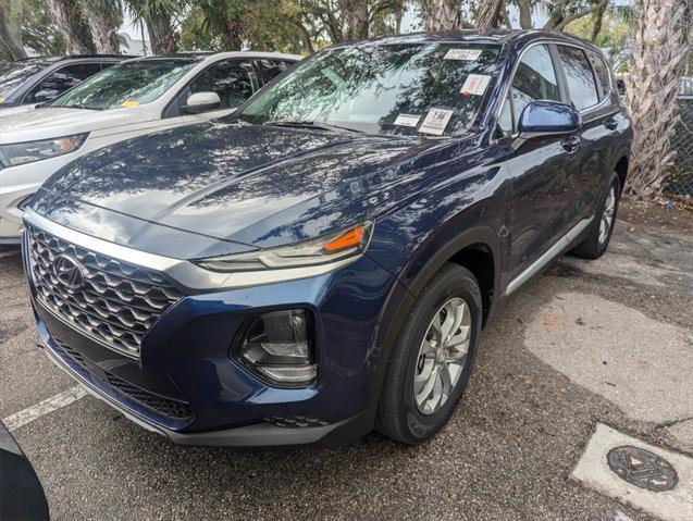 used 2019 Hyundai Santa Fe car, priced at $17,457