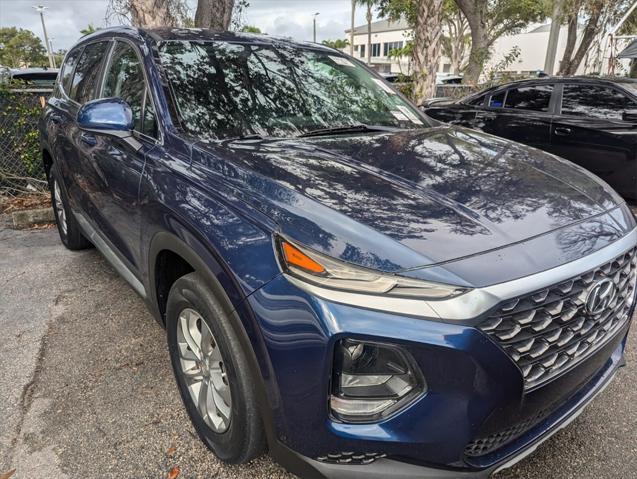 used 2019 Hyundai Santa Fe car, priced at $17,457