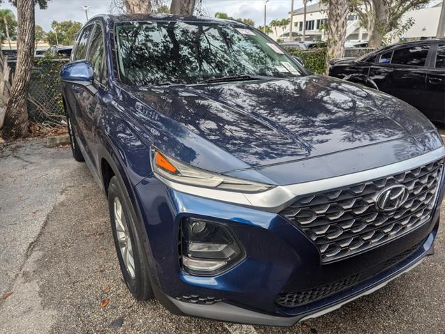 used 2019 Hyundai Santa Fe car, priced at $17,457