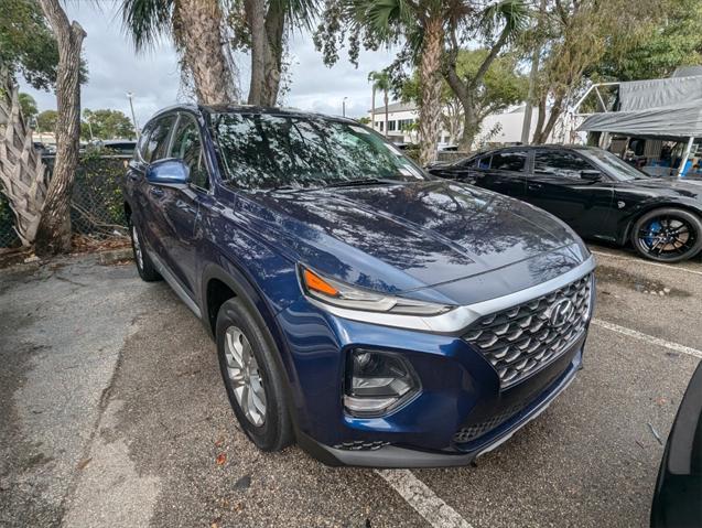 used 2019 Hyundai Santa Fe car, priced at $17,457