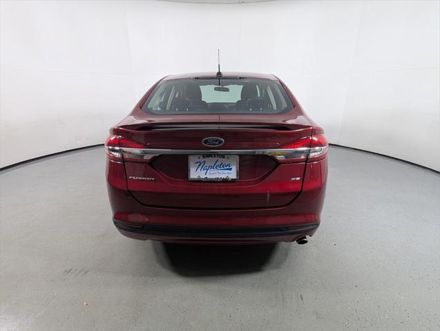 used 2018 Ford Fusion car, priced at $14,272
