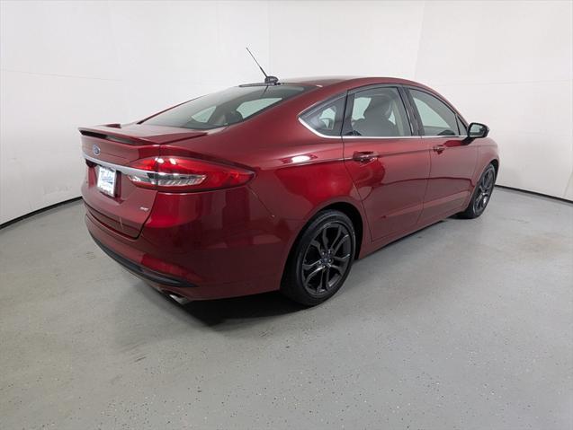 used 2018 Ford Fusion car, priced at $14,272
