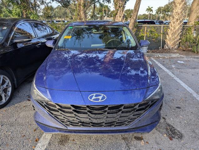 used 2022 Hyundai Elantra HEV car, priced at $14,577