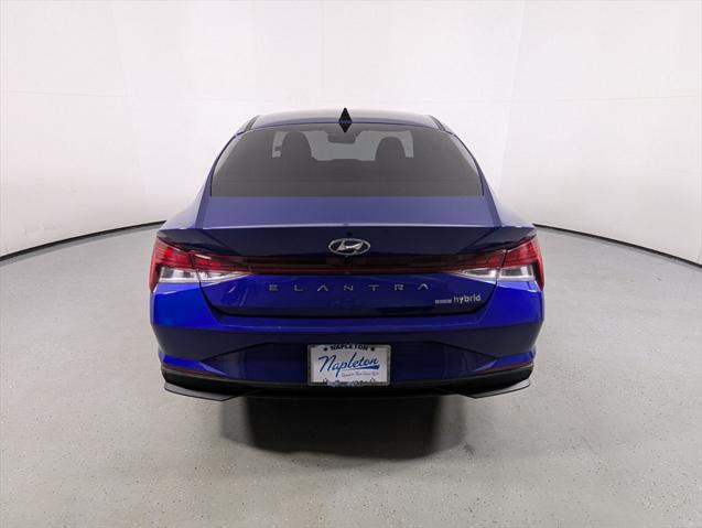 used 2022 Hyundai Elantra HEV car, priced at $15,621