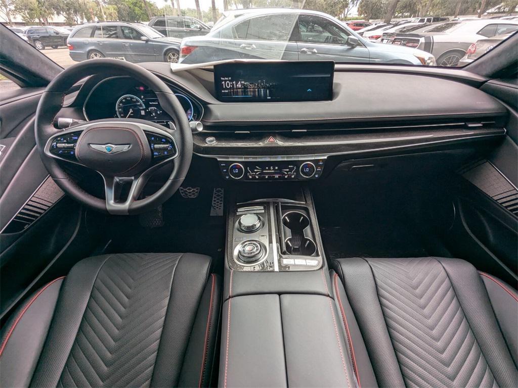 used 2024 Genesis G80 car, priced at $60,420
