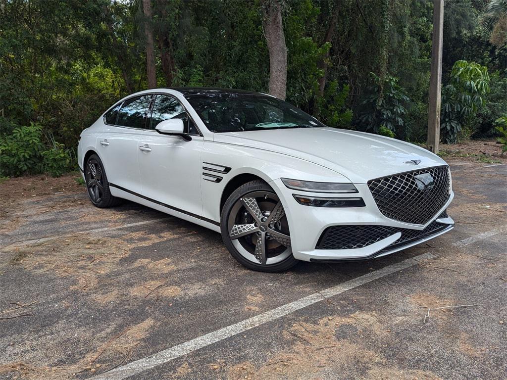 used 2024 Genesis G80 car, priced at $60,420