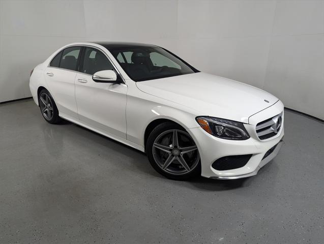 used 2015 Mercedes-Benz C-Class car, priced at $11,440