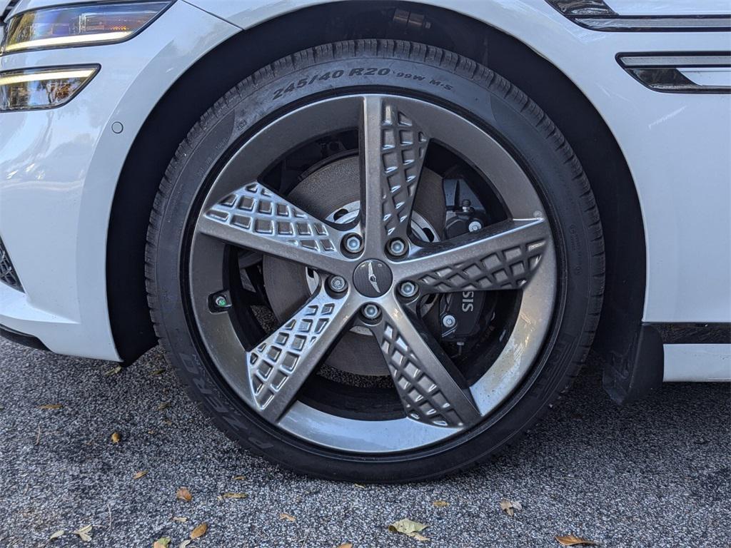 used 2024 Genesis G80 car, priced at $60,164