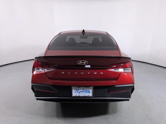 new 2025 Hyundai Elantra car, priced at $24,652