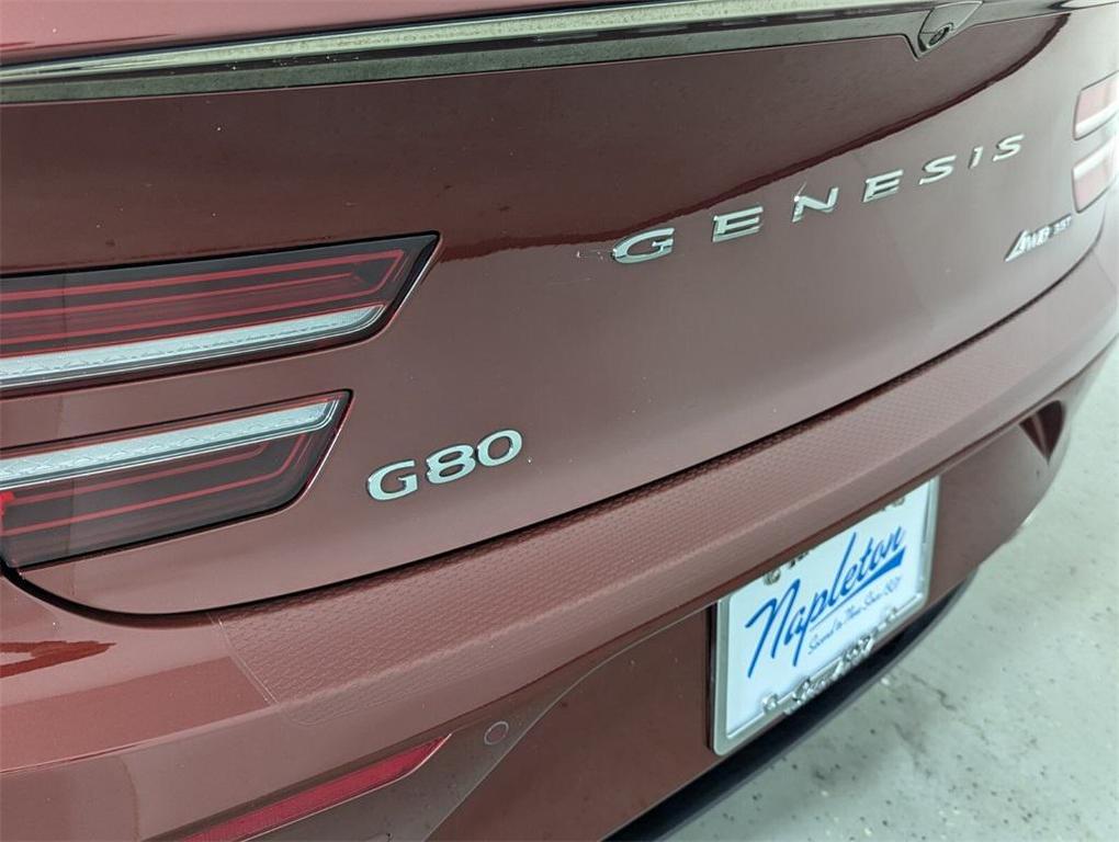 used 2024 Genesis G80 car, priced at $59,996
