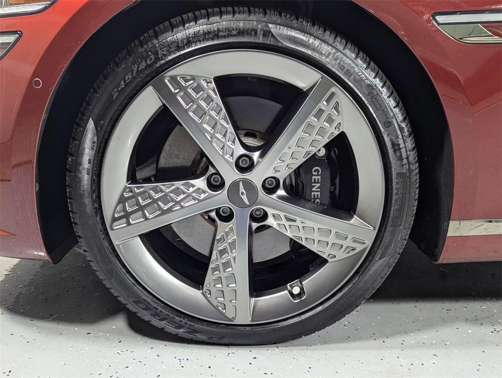 used 2024 Genesis G80 car, priced at $59,996