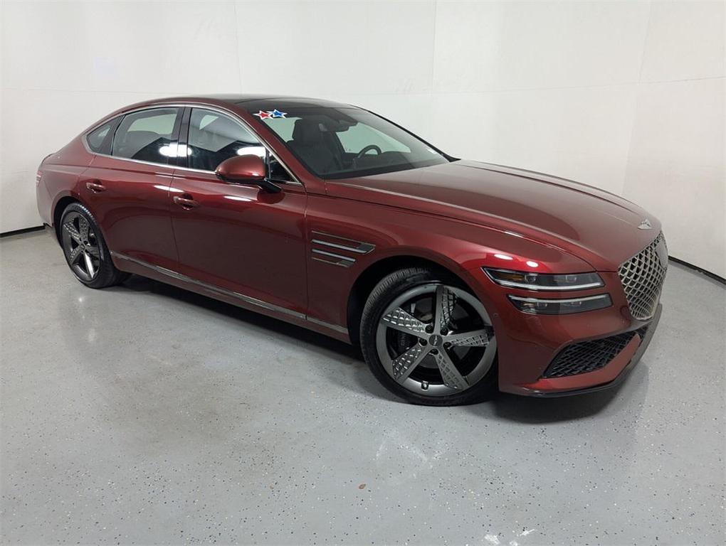 used 2024 Genesis G80 car, priced at $59,996
