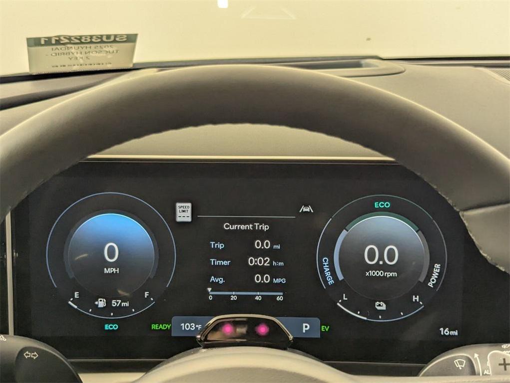 new 2025 Hyundai TUCSON Hybrid car, priced at $40,412