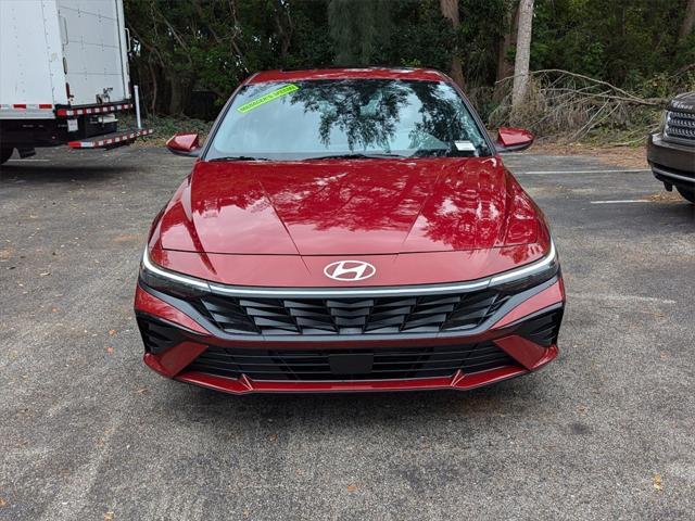 new 2024 Hyundai Elantra car, priced at $25,540