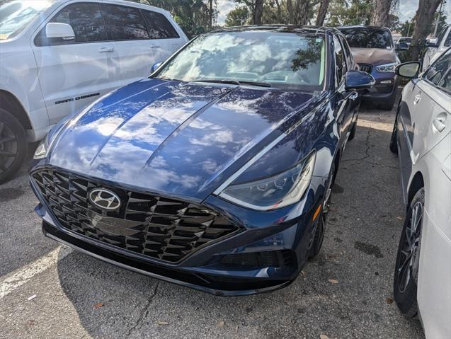 used 2022 Hyundai Sonata car, priced at $24,597