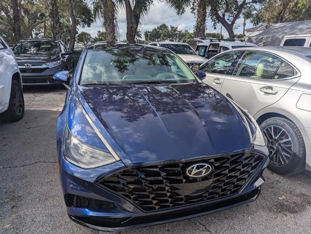 used 2022 Hyundai Sonata car, priced at $24,597