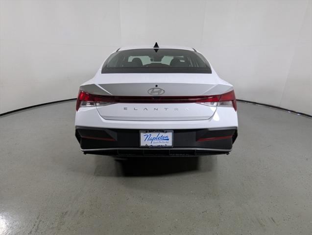 new 2025 Hyundai Elantra car, priced at $23,877