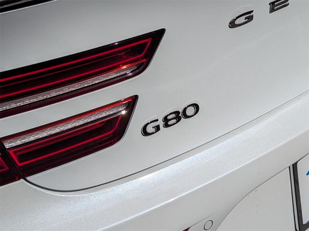 used 2024 Genesis G80 car, priced at $60,420