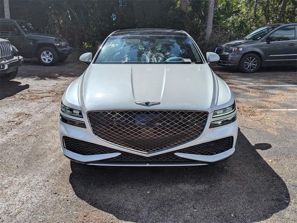used 2024 Genesis G80 car, priced at $60,420
